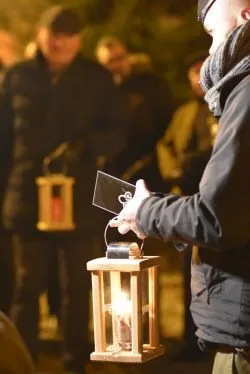 Betlejemskie Światło Pokoju w Toruniu