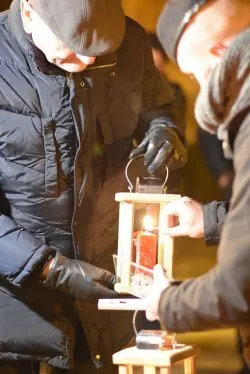 Betlejemskie Światło Pokoju w Toruniu