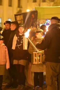 Betlejemskie Światło Pokoju w Toruniu