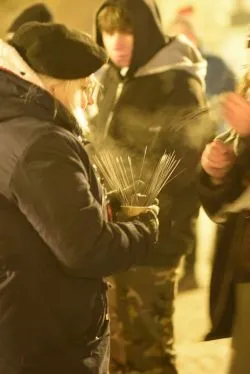 Betlejemskie Światło Pokoju w Toruniu