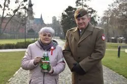 Spotkanie bożonarodzeniowe w Parku Pamięci Ofiar Zbrodni Pomorskiej 1939