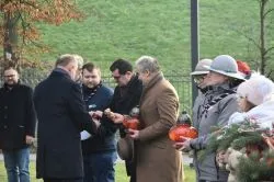 Spotkanie bożonarodzeniowe w Parku Pamięci Ofiar Zbrodni Pomorskiej 1939