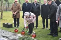 Spotkanie bożonarodzeniowe w Parku Pamięci Ofiar Zbrodni Pomorskiej 1939