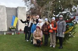 Spotkanie bożonarodzeniowe w Parku Pamięci Ofiar Zbrodni Pomorskiej 1939