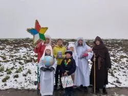 Kolędnicy Misyjni ze szkoły w Małkach