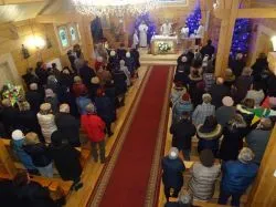 Kolędnicy Misyjni ze szkoły w Małkach