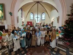 Kolędnicy Misyjni w Grzybnie k. Brodnicy