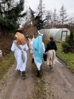Kolędnicy Misyjni w Grzybnie k. Brodnicy