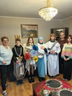 Kolędnicy Misyjni w Grzybnie k. Brodnicy