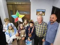 Kolędnicy Misyjni w Grzybnie k. Brodnicy