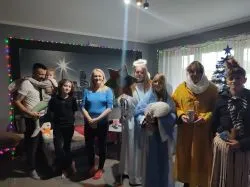 Kolędnicy Misyjni w Grzybnie k. Brodnicy