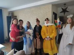 Kolędnicy Misyjni w Grzybnie k. Brodnicy
