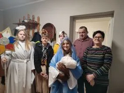 Kolędnicy Misyjni w Grzybnie k. Brodnicy