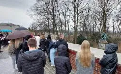 Pielgrzymka maturzystów z Brodnicy na Jasną Górę