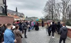 Pielgrzymka maturzystów z Brodnicy na Jasną Górę