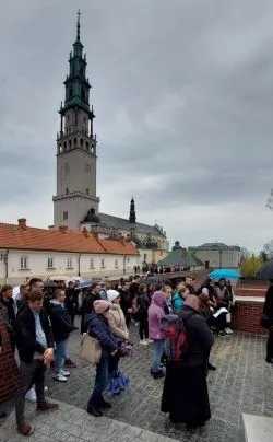 Pielgrzymka maturzystów z Brodnicy na Jasną Górę