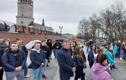 Pielgrzymka maturzystów z Brodnicy na Jasną Górę