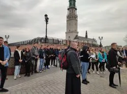 Pielgrzymka maturzystów z Brodnicy na Jasną Górę