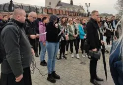 Pielgrzymka maturzystów z Brodnicy na Jasną Górę