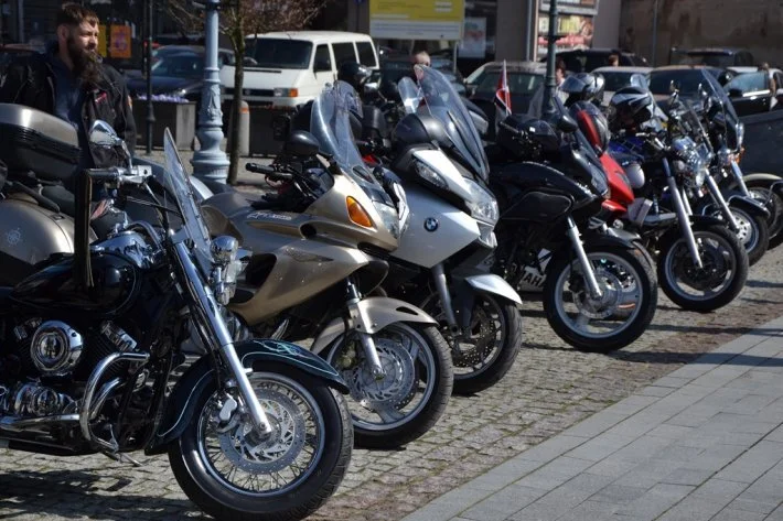 Motoświęconka w Wąbrzeźnie