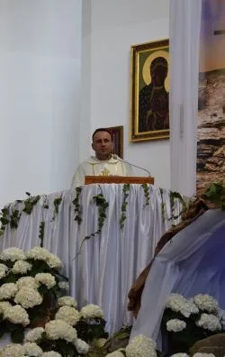 Ksiądz Jakub Bartczak w Grudziądzu