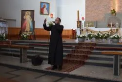 Ksiądz Jakub Bartczak w Grudziądzu