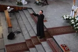 Ksiądz Jakub Bartczak w Grudziądzu