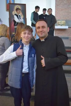 Ksiądz Jakub Bartczak w Grudziądzu