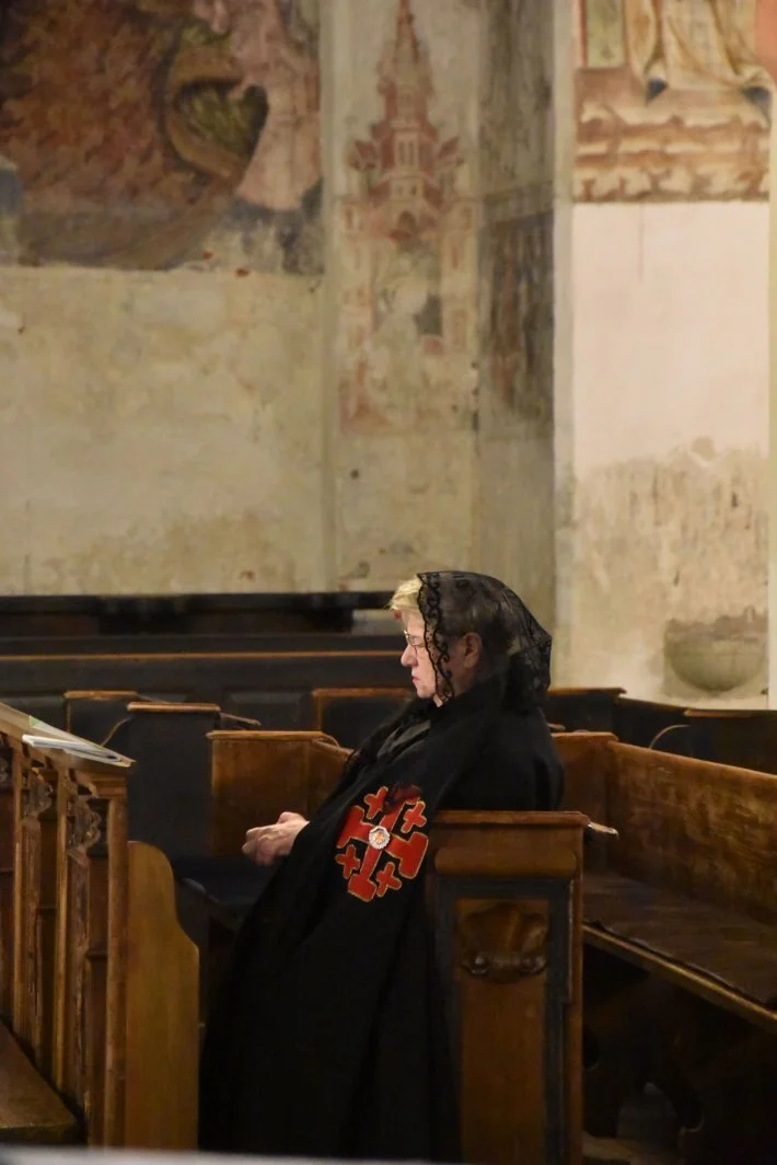 Nabożeństwo czuwania Zakonu Grobu Bożego