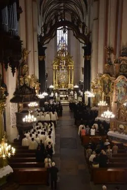 Nabożeństwo czuwania Zakonu Grobu Bożego