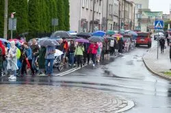 Rozpoczęcie pieszej pielgrzymki Ziemi Lubawskiej