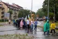 Rozpoczęcie pieszej pielgrzymki Ziemi Lubawskiej