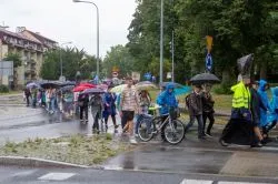 Rozpoczęcie pieszej pielgrzymki Ziemi Lubawskiej