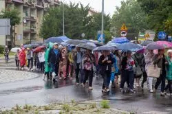 Rozpoczęcie pieszej pielgrzymki Ziemi Lubawskiej