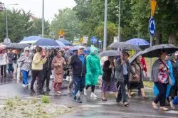 Rozpoczęcie pieszej pielgrzymki Ziemi Lubawskiej