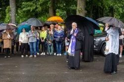 Rozpoczęcie pieszej pielgrzymki Ziemi Lubawskiej