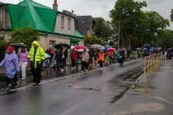 Rozpoczęcie pieszej pielgrzymki Ziemi Lubawskiej