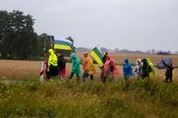Rozpoczęcie pieszej pielgrzymki Ziemi Lubawskiej
