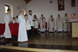 Poświęcenie kościoła w Łubiance