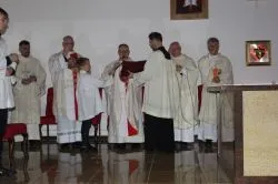 Poświęcenie kościoła w Łubiance