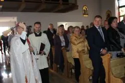Poświęcenie kościoła w Łubiance