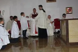 Poświęcenie kościoła w Łubiance