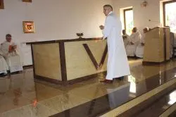 Poświęcenie kościoła w Łubiance