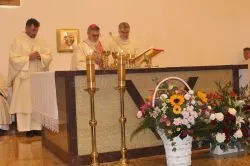 Poświęcenie kościoła w Łubiance