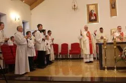 Poświęcenie kościoła w Łubiance