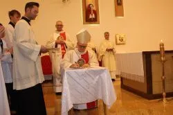 Poświęcenie kościoła w Łubiance