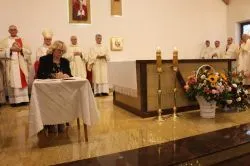 Poświęcenie kościoła w Łubiance