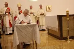 Poświęcenie kościoła w Łubiance