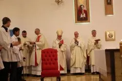 Poświęcenie kościoła w Łubiance