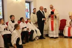 Poświęcenie kościoła w Łubiance